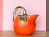 Italian Orange Pitcher
