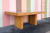 Old Florida Rattan Dining Table