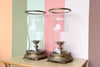 Pair of Large Chapman Brass Hurricanes