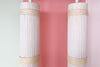 Pair of Faux Bamboo Column Lamps