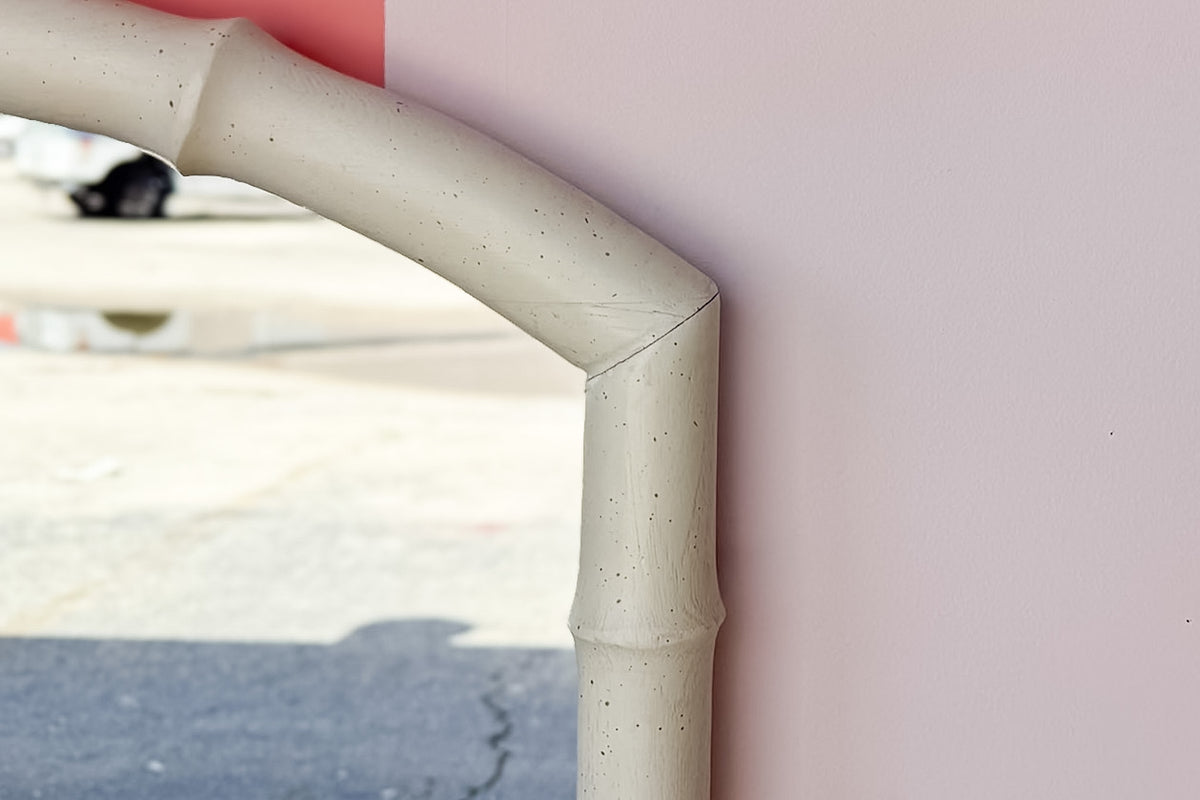 Faux Bamboo Arch Mirror