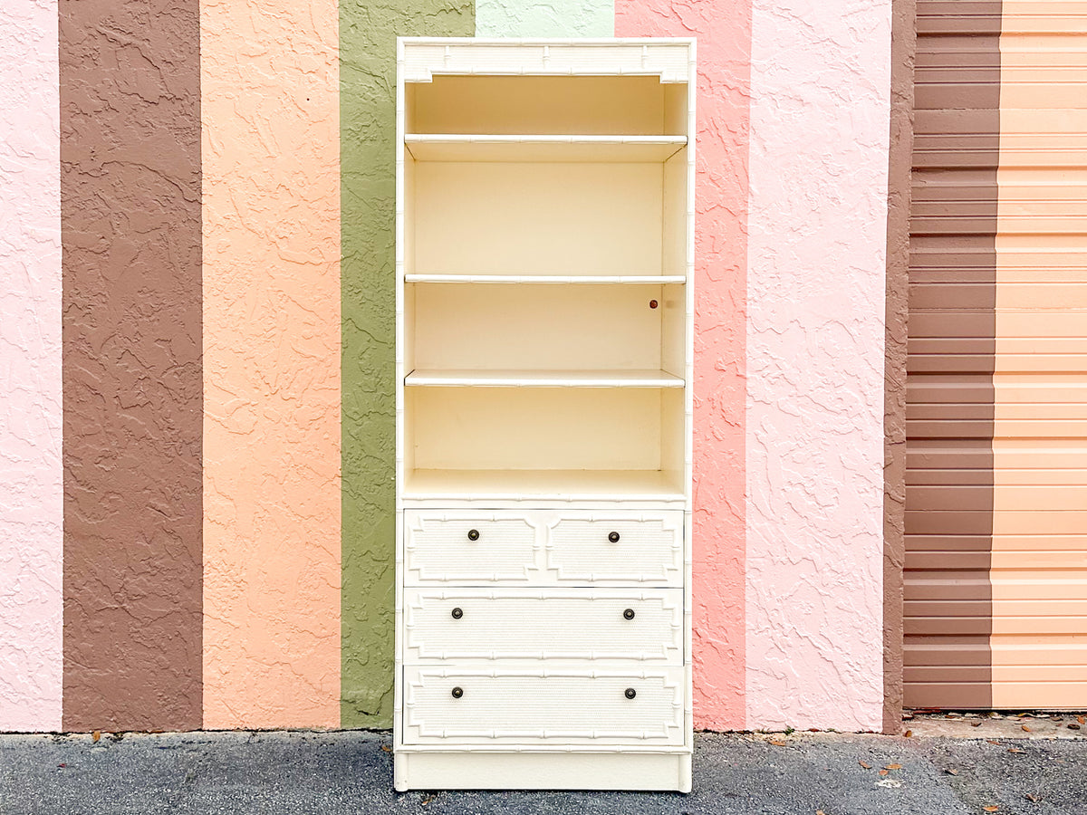 Palm Beach Faux Bamboo Cabinet