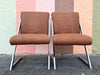 Pair of MCM Chrome Side Chairs