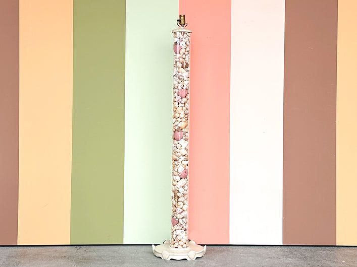 Old Florida Shell Floor Lamp