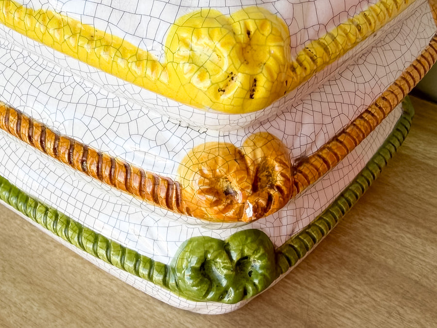 Ceramic Pillow Trinket Box