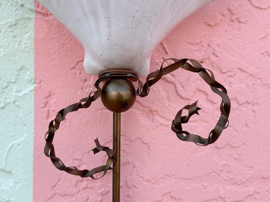 Pair of Epic Shell Wall Sconces