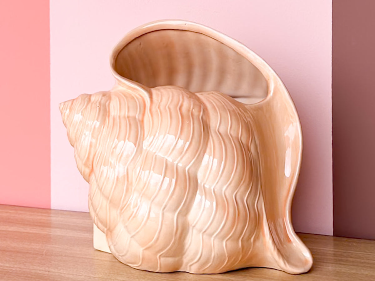 Ceramic Shell Tissue Box