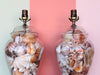 Pair of Old Florida Seashell Lamps