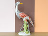 Pair of Colorful Heron Figurines