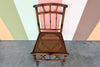 Handsome Tortoiseshell Rattan Desk Chair