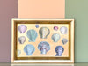 Regency Chic Shell Decoupage Tray