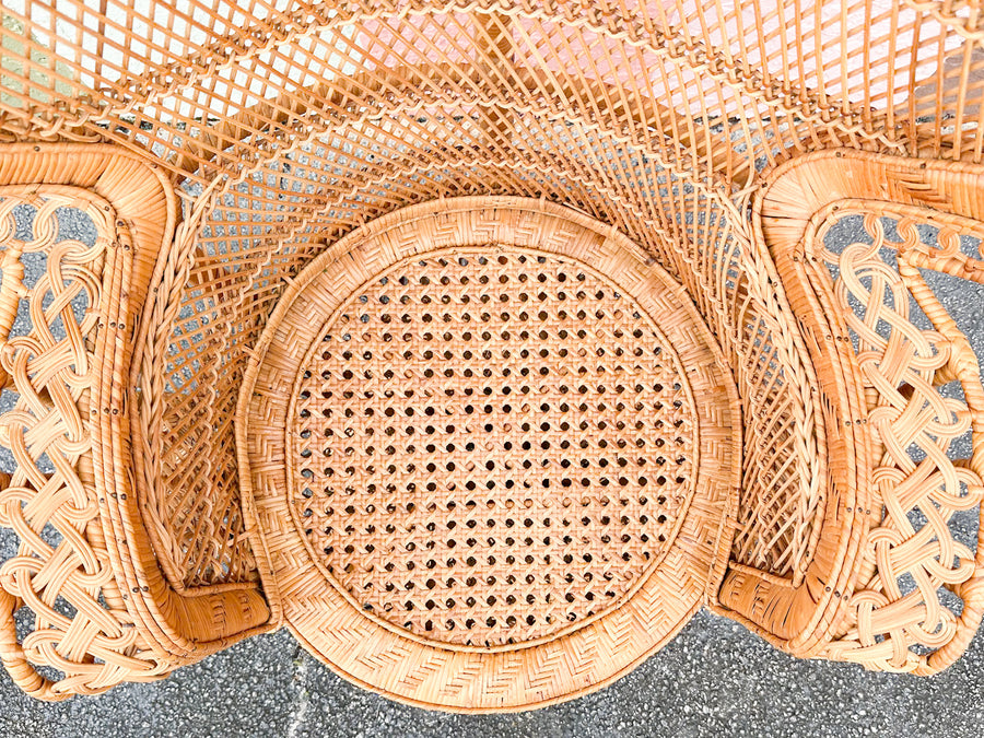 Fab Natural Rattan Peacock Chair