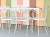 1950s Russel Woodard Wrought Iron Dining Set
