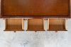 Tortoiseshell Rattan Writing Desk