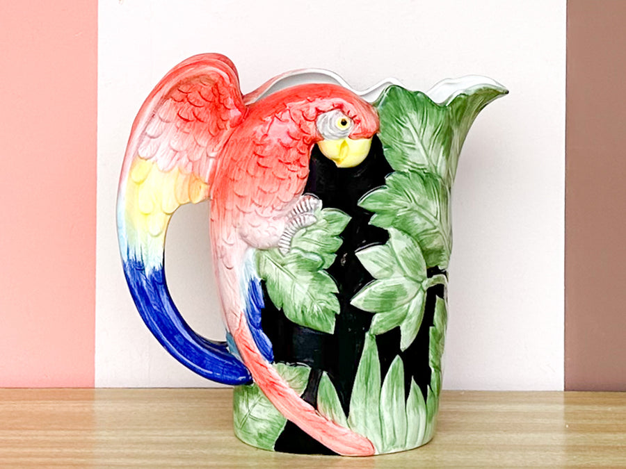 Fitz and Floyd Parrot Pitcher