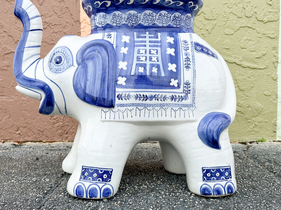 Kips Bay Show House Sweet Elephant Garden Seat