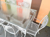 1950s Russel Woodard Wrought Iron Dining Set