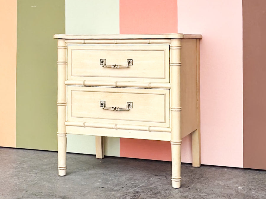 Henry Link Faux Bamboo Nightstand