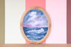 Oval Seascape Original Art