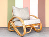 Frankl Style Rattan Pretzel Chair