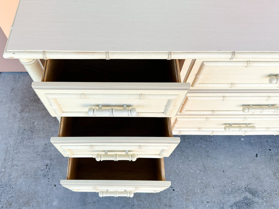 Dixie Aloha Faux Bamboo Dresser