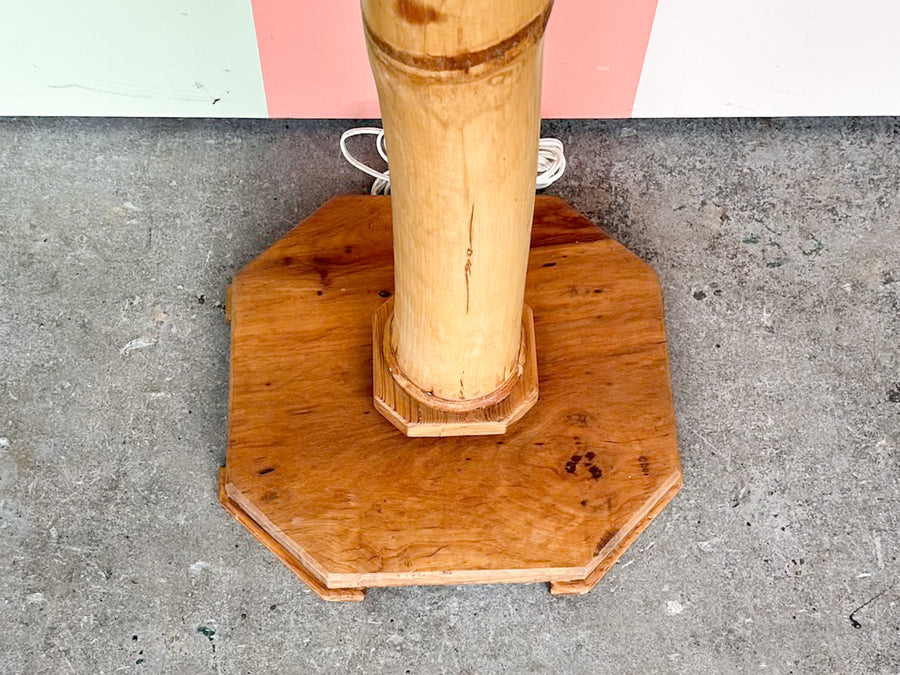 Old Florida Bamboo Floor Lamp