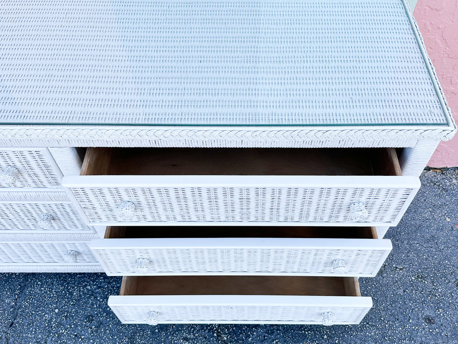 Henry Link Wicker Dresser