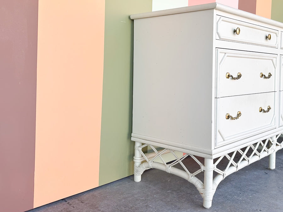 Ficks Reed Rattan Dresser