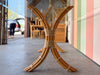 McGuire Style Rattan Dining Table
