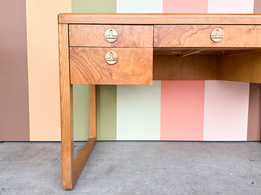 Burl Wood Sligh Campaign Desk