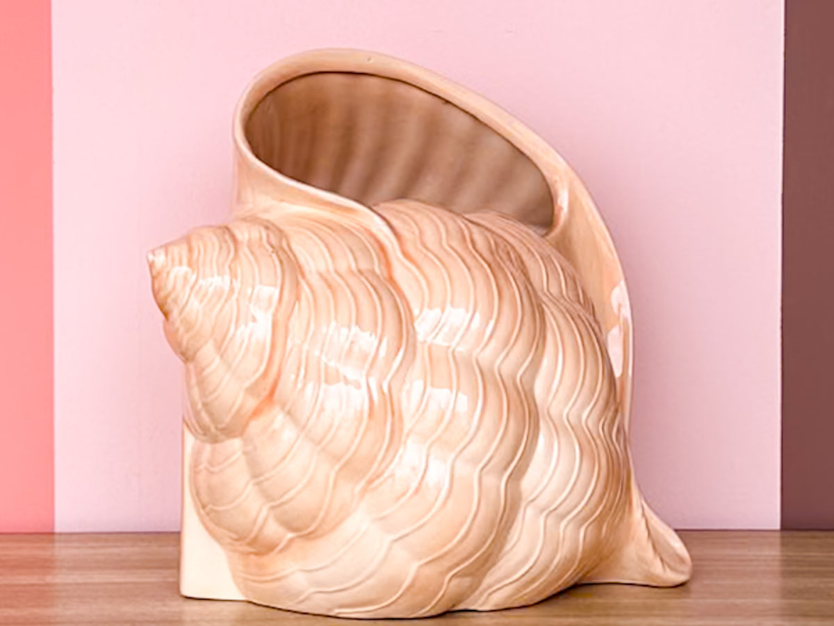 Ceramic Shell Tissue Box