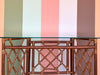 Rattan Chippendale Console
