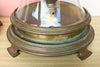 Pair of Large Chapman Brass Hurricanes