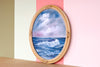 Oval Seascape Original Art