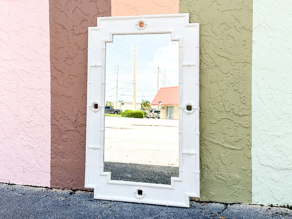 Palm Beach Faux Bamboo Mirror