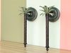 Pair of Palm Tree Wall Sconces