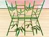Kips Bay Faux Bamboo Leaf Magazine Rack