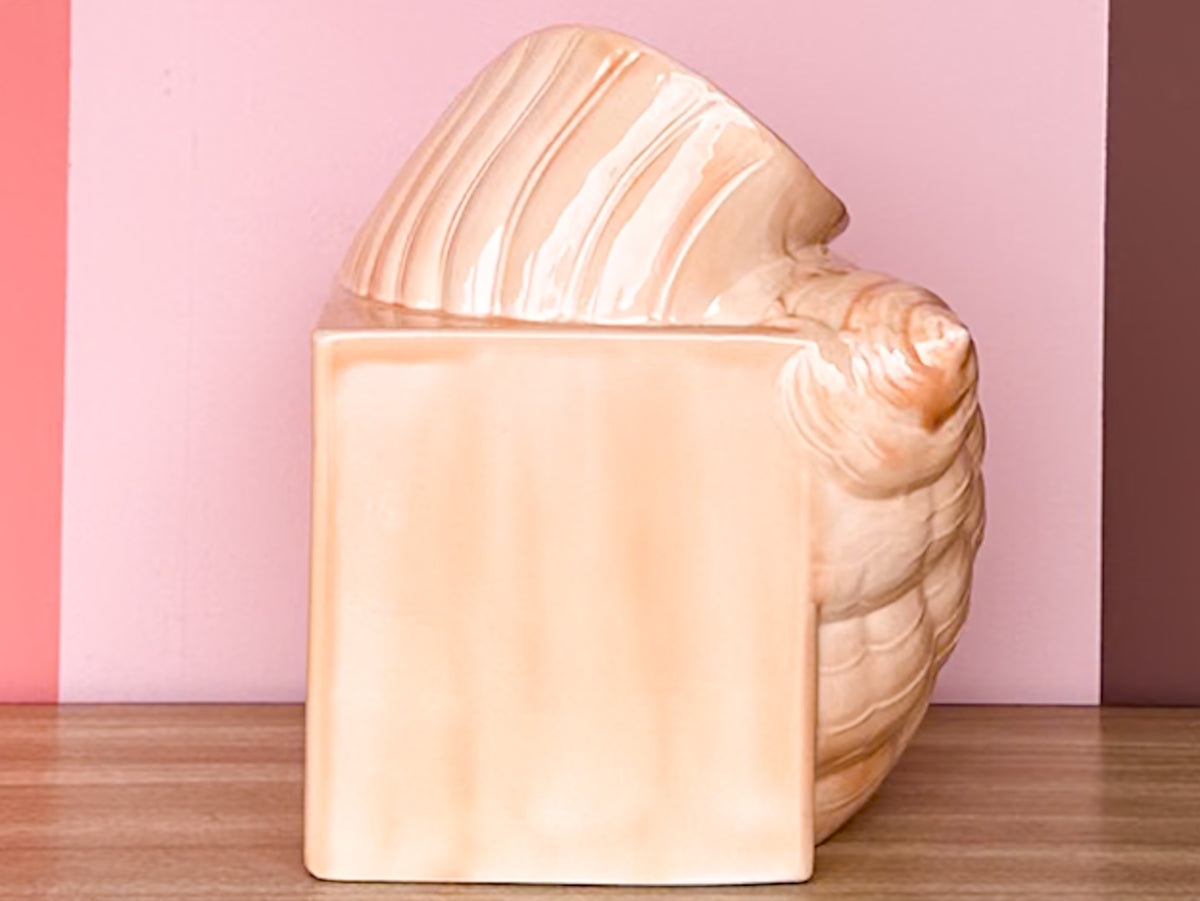 Ceramic Shell Tissue Box