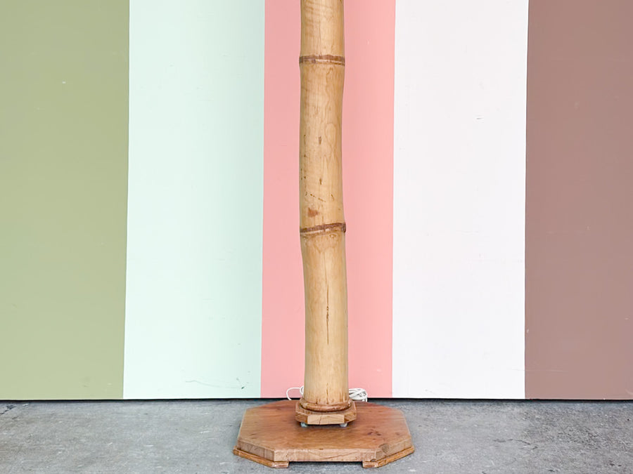 Old Florida Bamboo Floor Lamp