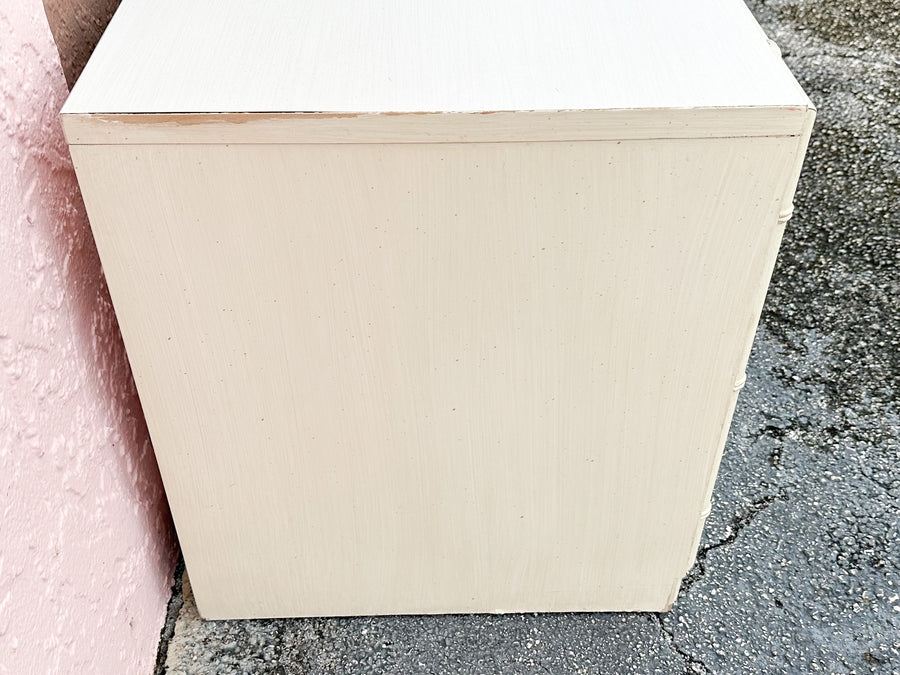 Pair of Faux Bamboo Nightstands