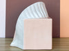 Ceramic Shell Tissue Box Cover