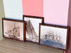 Sailing Ships Photo Reproduction Framed Art