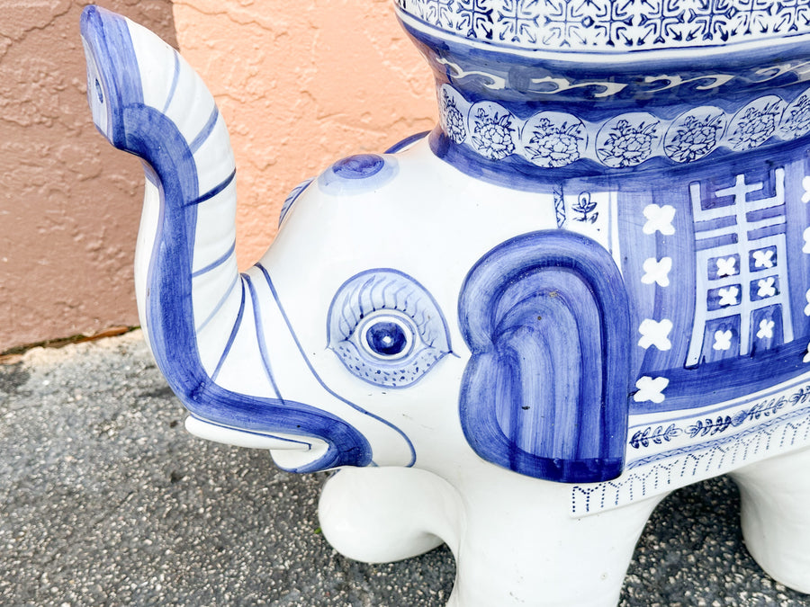 Kips Bay Show House Sweet Elephant Garden Seat