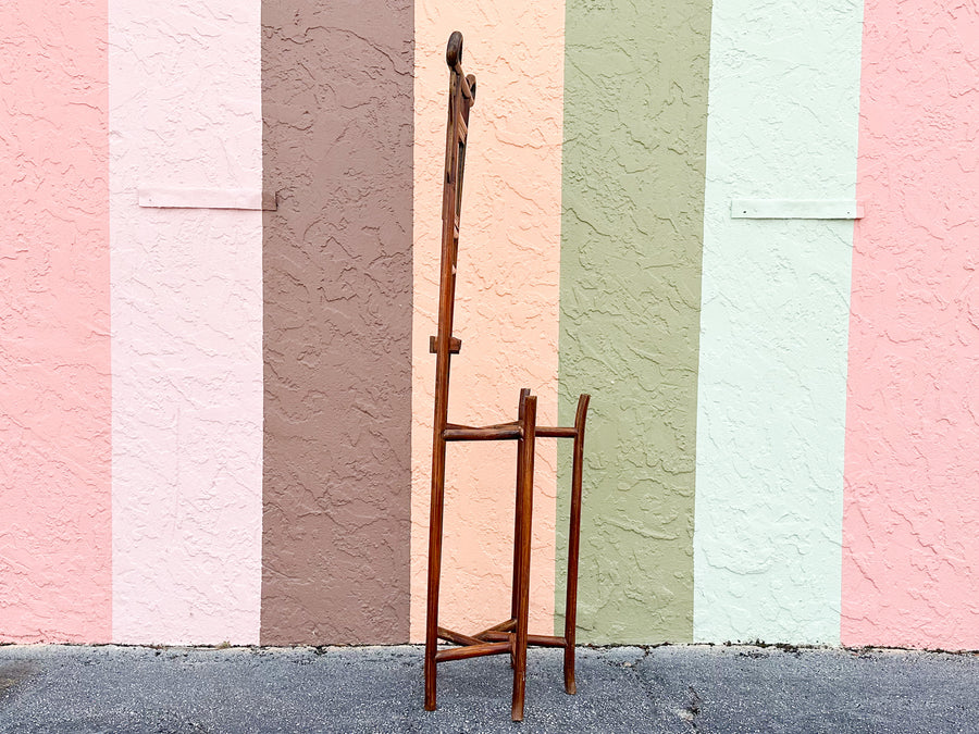 Unique Rattan Hall Tree