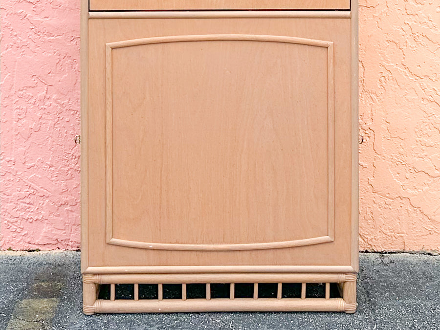 MCM Ficks Reed Wet Bar Cabinet