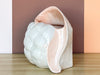 Ceramic Shell Tissue Box Cover