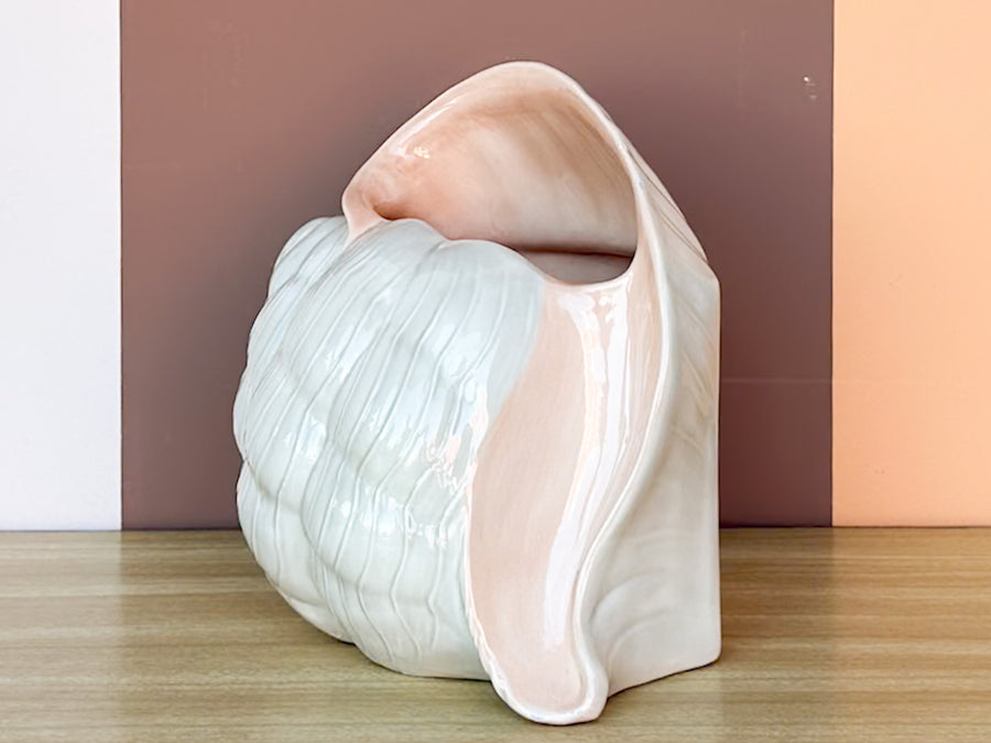 Ceramic Shell Tissue Box Cover