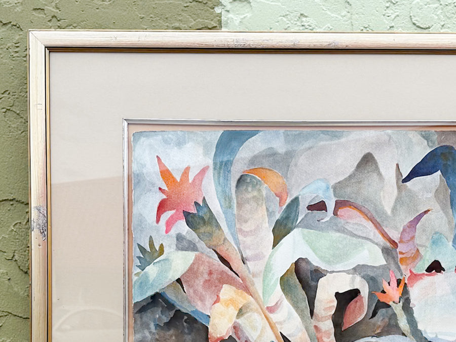 Tropical Flower Watercolor Original Art