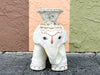 So 70s Ceramic Elephant Garden Seat