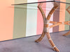 McGuire Style Rattan Dining Table